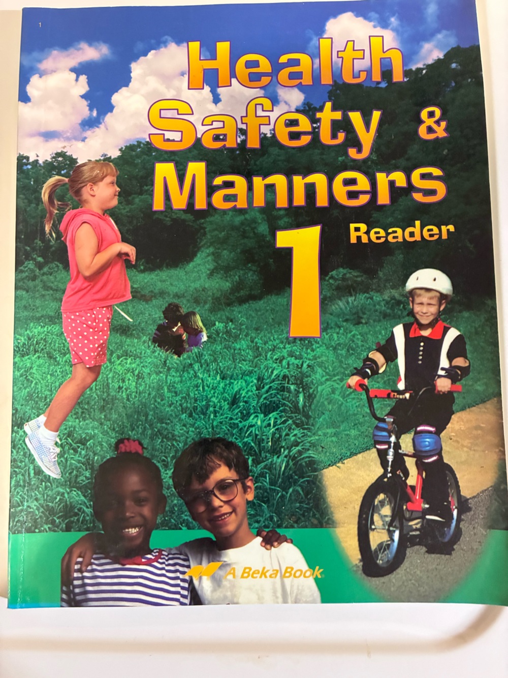 Health Safety & Manners 1 Reader - abeka grade 1 homeschool